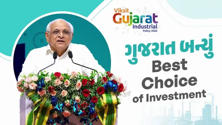 CM Bhupendra Patel Credits Modi for Making Gujarat Top Investment Hub