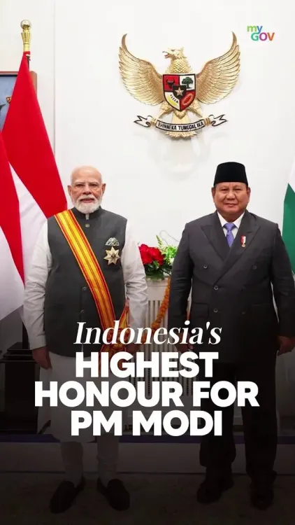 CM Bhupendra Patel Hails PM Modi's Indonesia Top Civilian Award