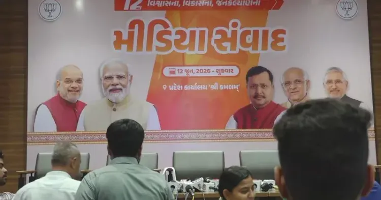 CM Bhupendra Patel hosts media dialogue on 12 years of Modi govt