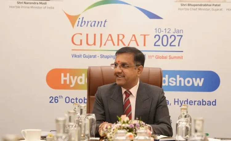 CM Bhupendra Patel Hosts VGGS 2027 Road Show in Hyderabad