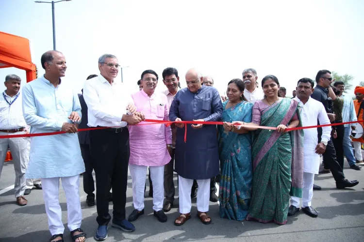 CM Bhupendra Patel Inaugurates Gujarat's First Urban Cable-Stayed Flyover