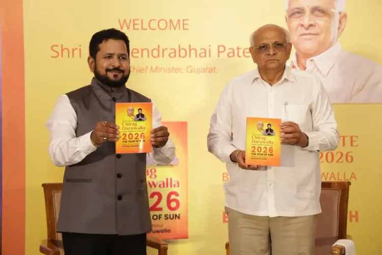 CM Bhupendra Patel Launches '2026 Year of Sun' Book in Ahmedabad