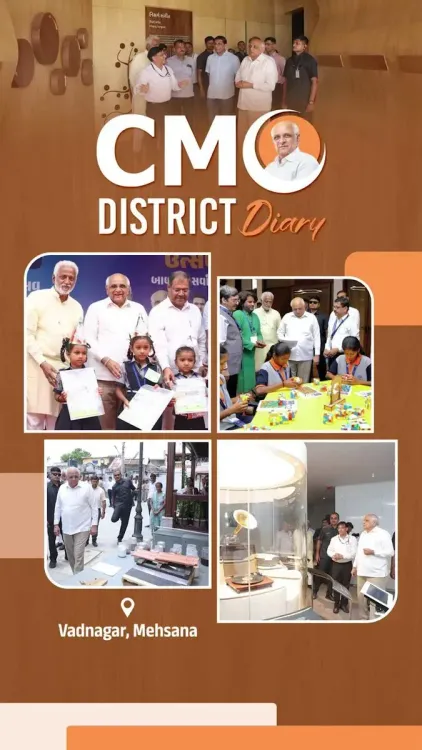 CM Bhupendra Patel Launches Kanya Kelavani Mahotsav 2026 at Vadnagar