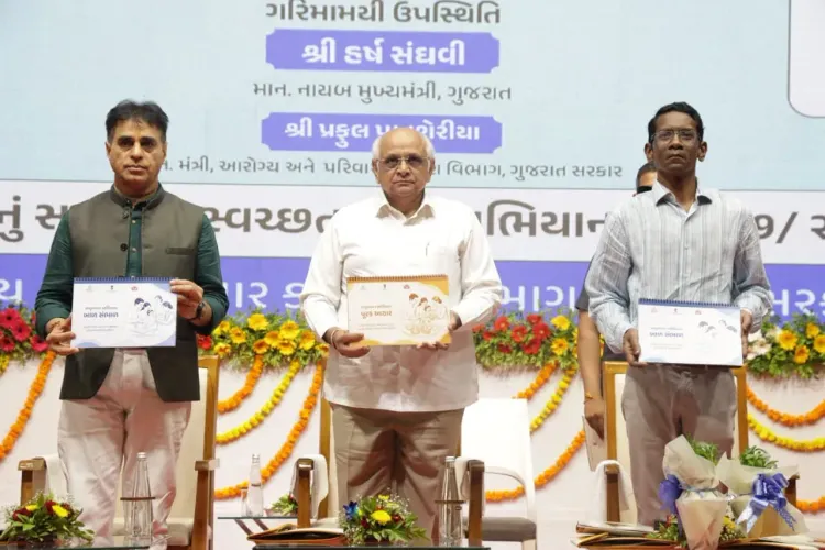 CM Bhupendra Patel Launches Namo Swachhata and Amrutpaan Abhiyan in Gujarat