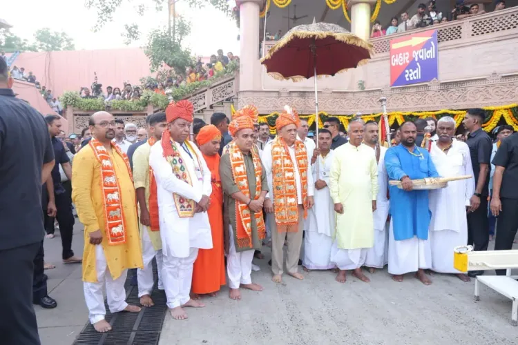 CM Bhupendra Patel leads Ahmedabad's 149th Jagannath Rath Yatra