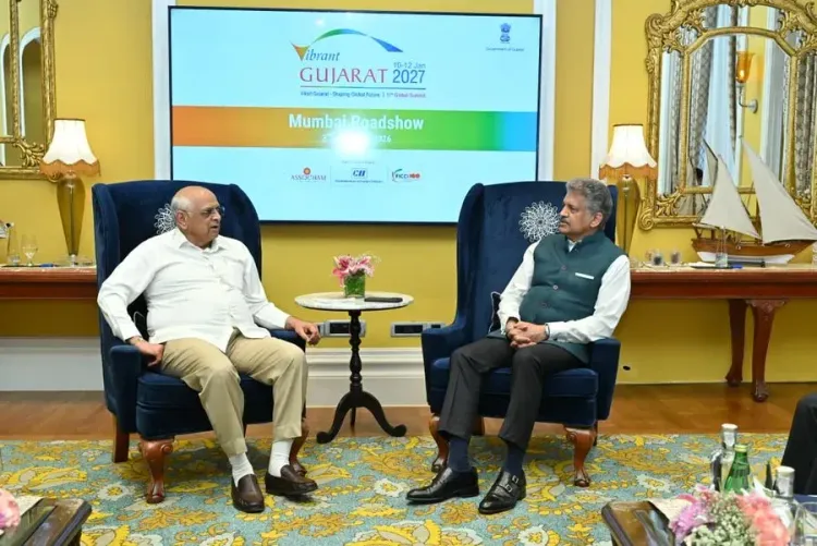 वाइब्रेंट गुजरात समिट 2027: CM भूपेंद्र पटेल ने मुंबई रोड शो में आनंद महिंद्रा, AM/NS इंडिया और हिंडाल्को के शीर्ष अधिकारियों से की मुलाकात