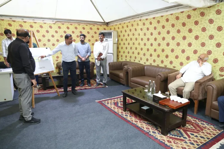 CM Bhupendra Patel Reviews Rashtriya Ekta Diwas Prep at Ekta Nagar