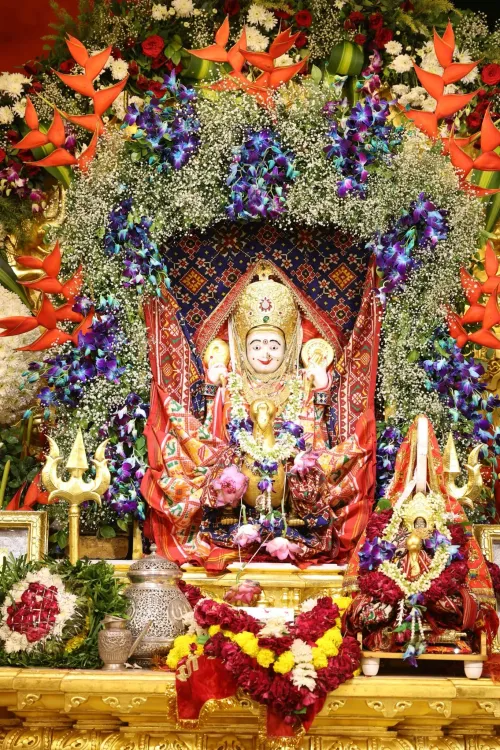 CM Bhupendra Patel Seeks Blessings at Rupal's Vardayini Mataji on Navami