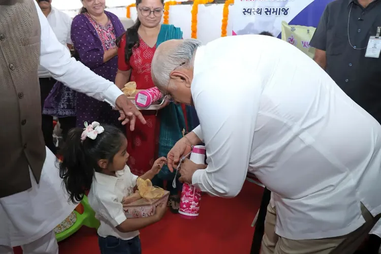 CM Bhupendra Patel Spotlights Nutrition at Gujarat Anganwadis