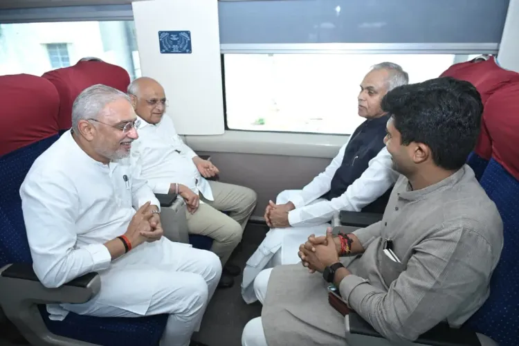 CM Bhupendra Patel Visits South Gujarat Tribal Areas by Vande Bharat