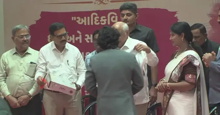 CM Bhupendrabhai Patel at Maharshi Valmiki Jayanti in Ahmedabad