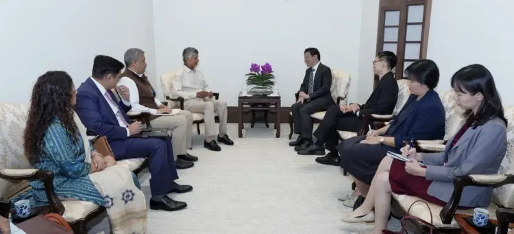 CM Chandrababu Meets Singapore PM on Tech, Agri Exports