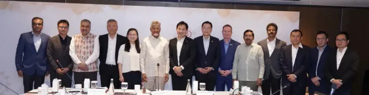 CM Chandrababu Naidu attends Semicon Ecosystem Summit in Singapore