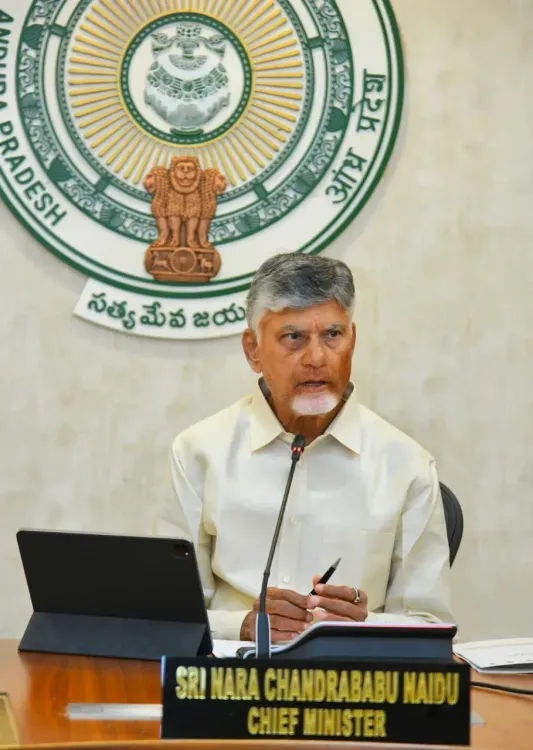 CM Chandrababu Naidu Chairs Cabinet Meet at AP Secretariat