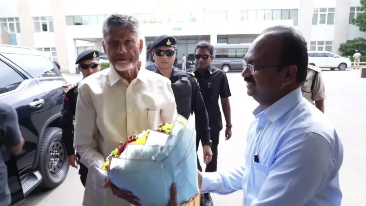 CM Chandrababu Naidu Chairs Secretariat Review Meet with Ministers, Secretaries