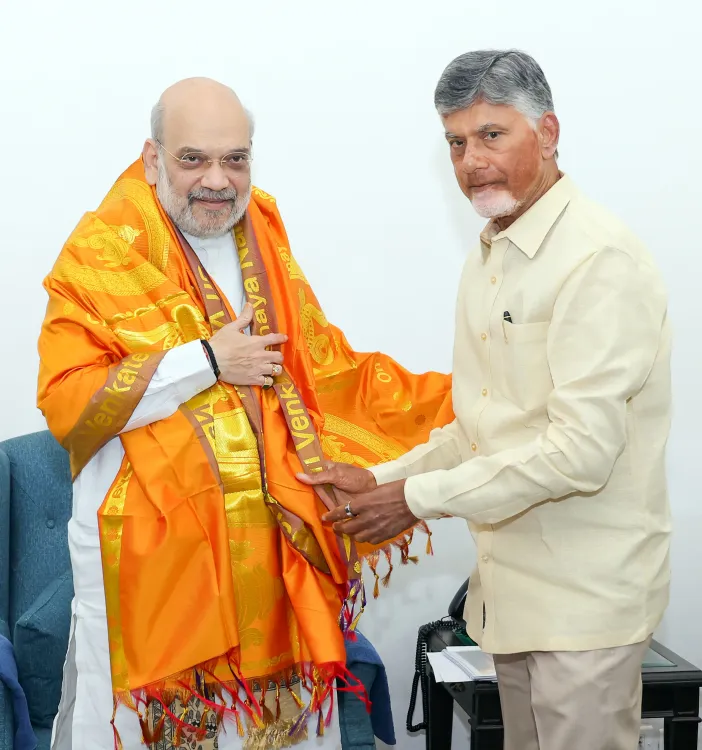 How Did CM Chandrababu Naidu and Dy CM Pawan Kalyan Celebrate Amit Shah's Birthday?