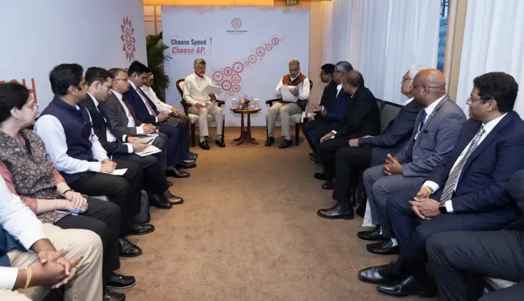CM Chandrababu Naidu Meets CII AP Delegation in Singapore
