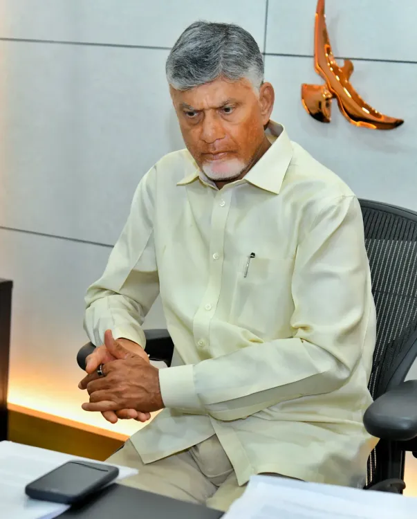 CM Chandrababu Reviews Vizag Steel Plant Accident, 8 Dead