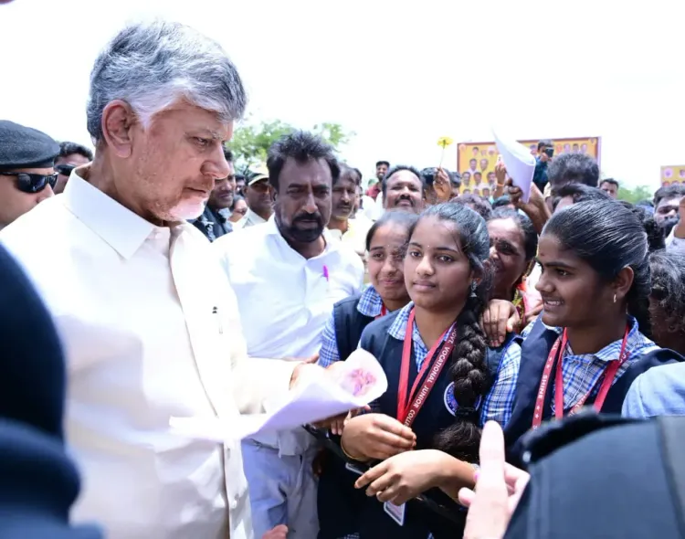 CM Chandrababu Visits Senior TDP Leader Chengachari in Kuppam