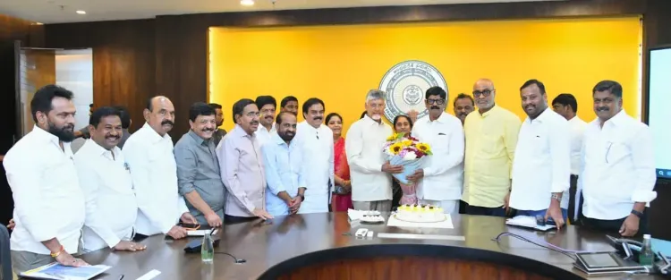 CM Chandrababu Wishes Minister Anam Ramanarayana Reddy on Birthday