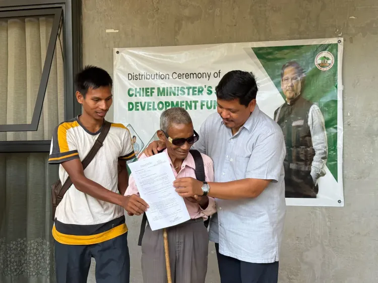 CM Conrad Sangma disburses CMSDF grants to Garo Hills NGOs in Tura