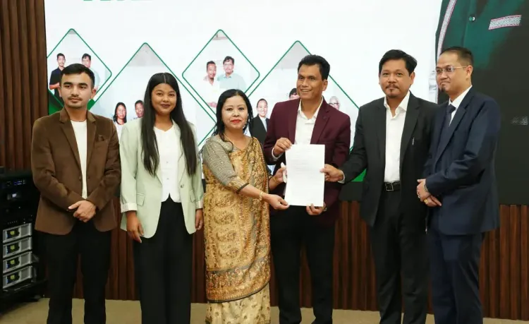 CM Conrad Sangma hands over CMSDF sanctions in Shillong