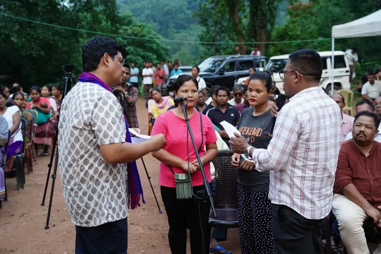 CM Conrad Sangma Holds MLA Connect at Matchikolgre, South Tura
