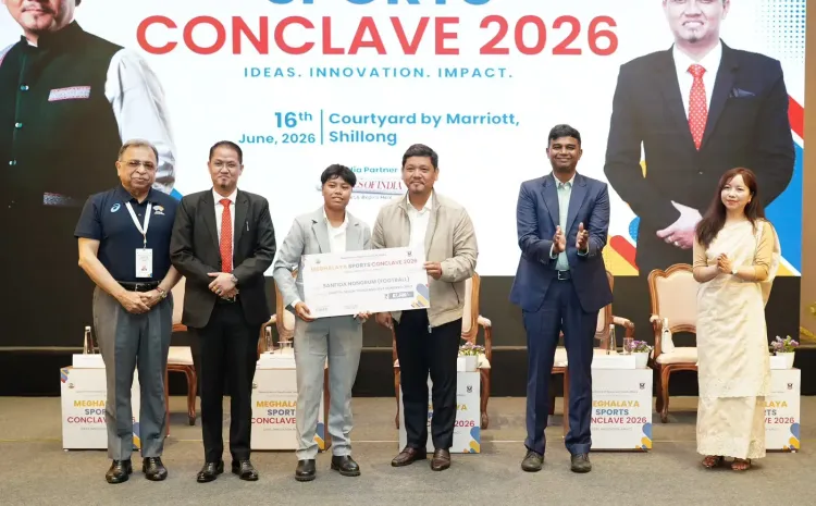 CM Conrad Sangma Honours 15 Athletes at Meghalaya Sports Conclave