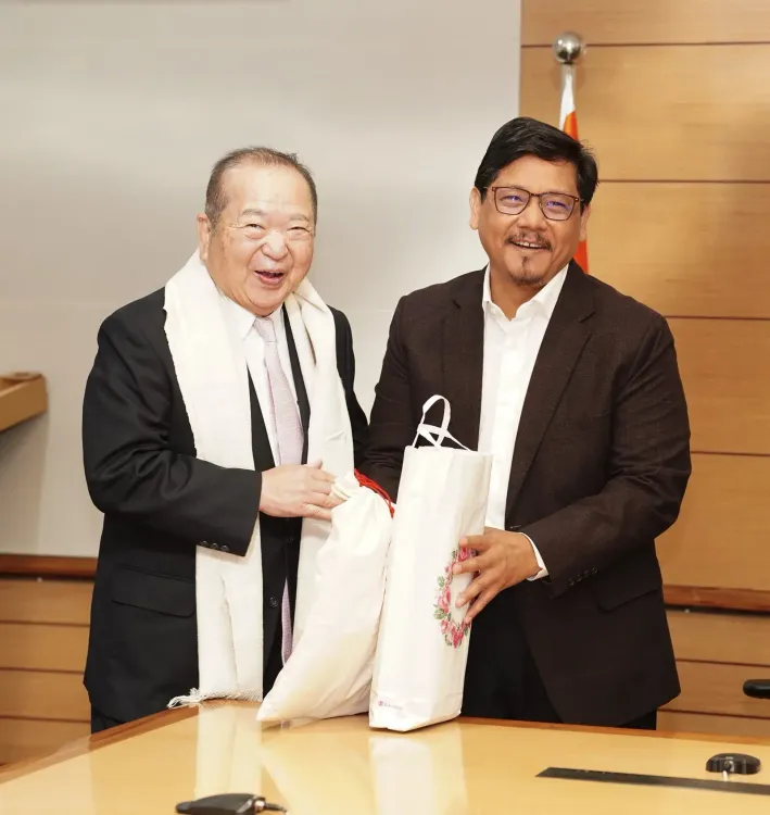 CM Conrad Sangma Hosts Japanese Corporate Leaders in Shillong