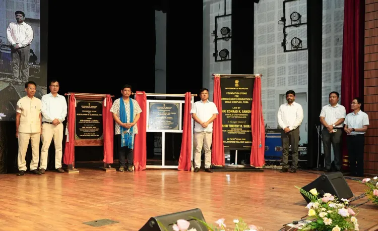 CM Conrad Sangma Lays Foundation for ₹150 Cr Tura Urban Projects