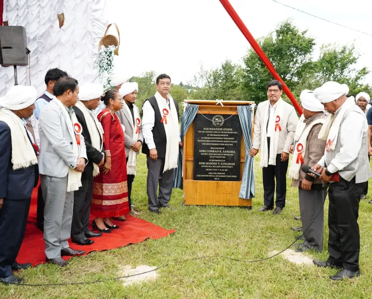 CM Conrad Sangma lays foundation for Khasi cultural body office in Mylliem