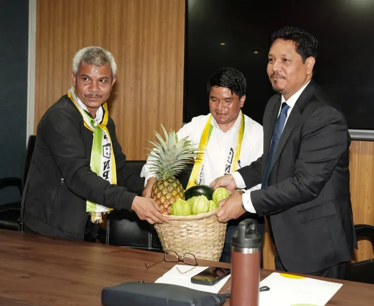 CM Conrad Sangma meets NPP Farmers' Front, welcomes new members