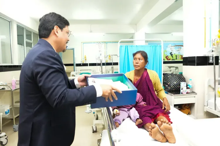 CM Conrad Sangma Opens MCH Hospital in Nongstoin