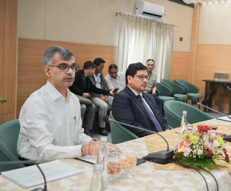 CM Conrad Sangma Reviews MePDCL Franchisee Power Issues
