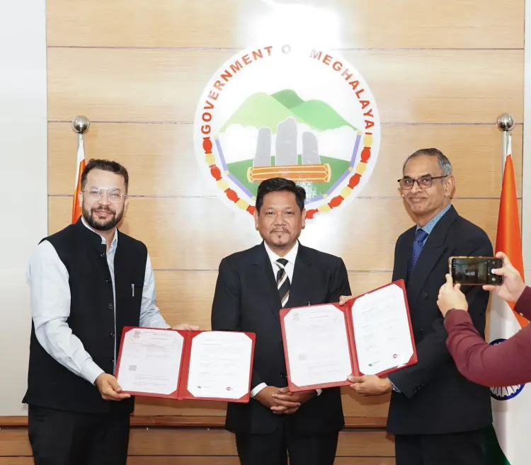 CM Conrad Sangma Signs TVET MoU With Singapore's ITEES