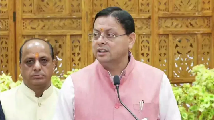 CM Dhami accuses Congress of caste-colouring Haldwani incident