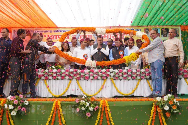 CM Dhami Administers Oath to Uttarakhand Secretariat Union