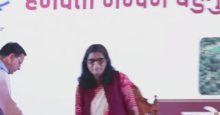 CM Dhami at HNB Medical University inauguration in Dehradun