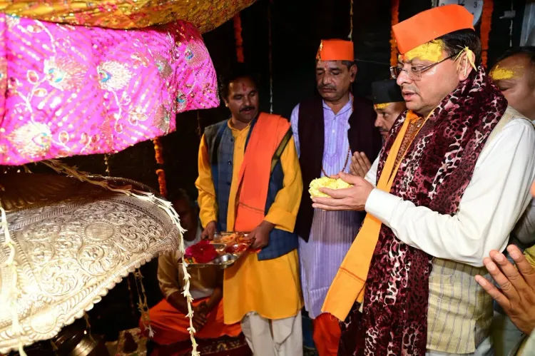 CM Dhami Champions Uttarakhand Folk Culture at Shravani Mela