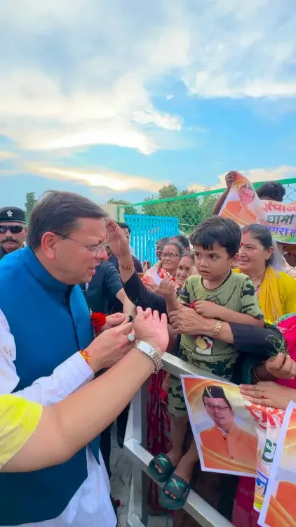 CM Dhami Credits Public Trust as His Governing Strength