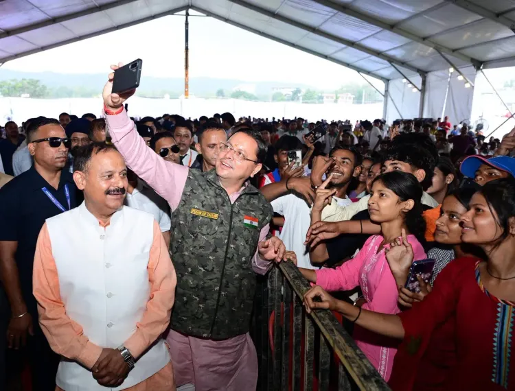CM Dhami flags Col Kothiyal, MLA Brijbhushan at official event