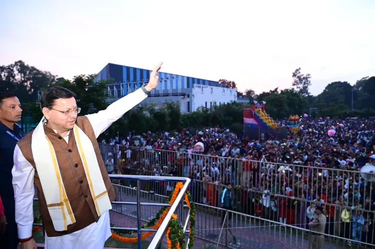 CM Dhami greets Uttarakhand on Vijayadashami at Dehradun