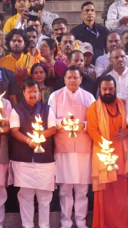 CM Dhami Hails Ganga as Symbol of Indian Culture
