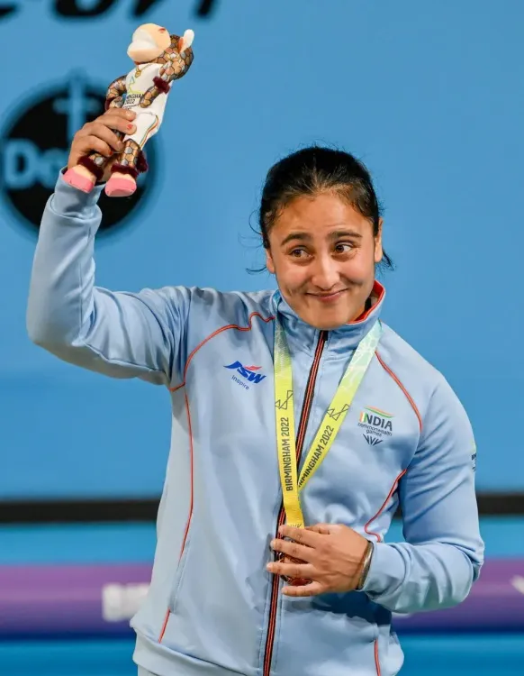 CM Dhami Hails Harjinder Kaur's CWG 2026 Silver in 69kg Weightlifting