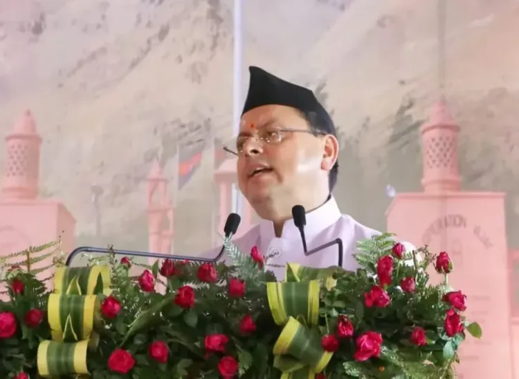CM Dhami Honours Uttarakhand Martyrs on Kargil Vijay Diwas