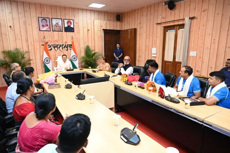 CM Dhami Honours Uttarakhand's CWG 2026 Medal Winners