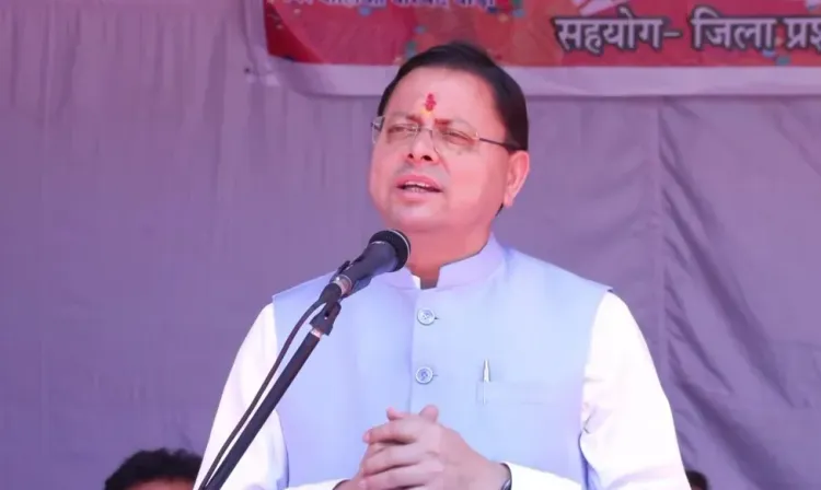 CM Dhami Inaugurates 19 Projects Worth Rs 110 Crore in Uttarakhand