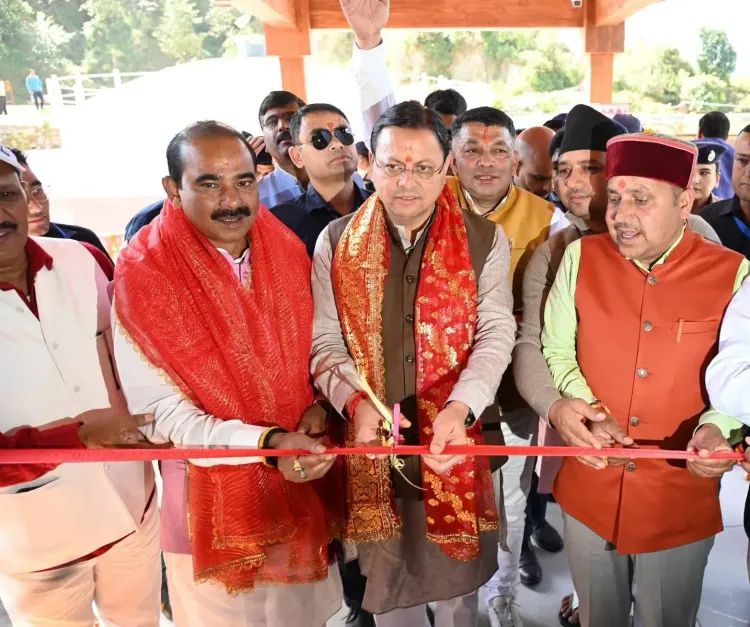 CM Dhami inaugurates Circuit House, 16 projects worth ₹96 cr in Champawat