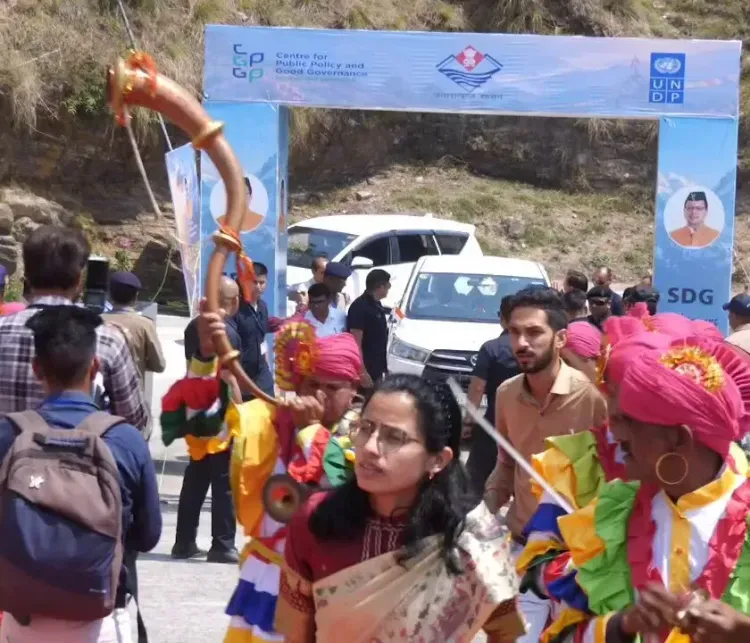 CM Dhami Inaugurates Schemes in Almora, Attends Tehri Festival