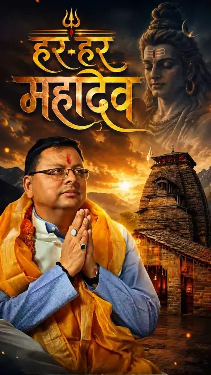 CM Dhami Invites Devotees to Gopeshwar's Ancient Gopinath Temple This Sawan